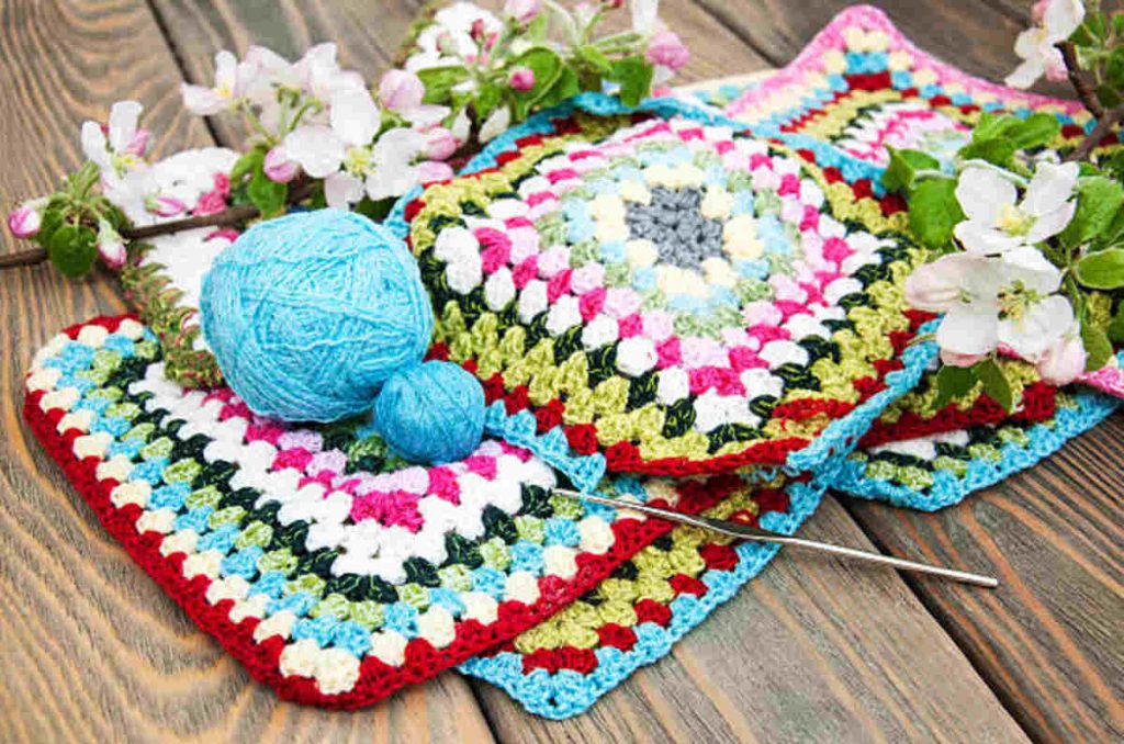 Flower Granny Square Pattern